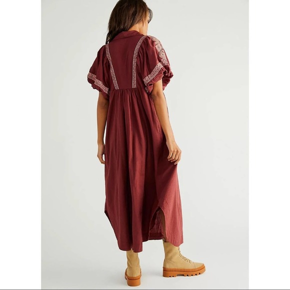 NEW Free People Samantha Shirtdress in Double Dare - Picture 3 of 16